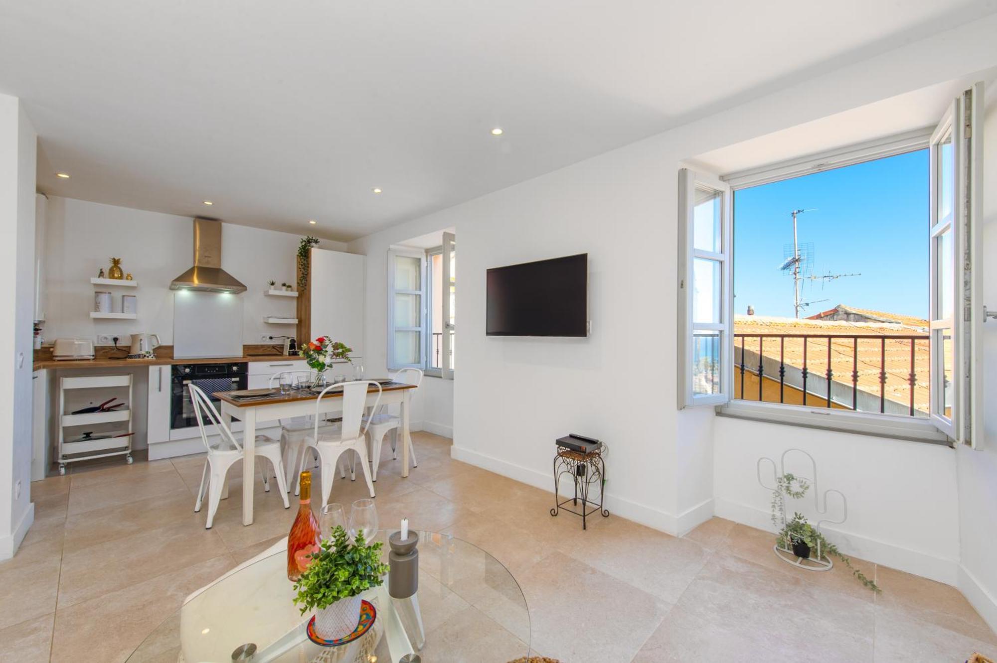 Palm Riviera - Vieille Ville De Menton - Vue Mer ภายนอก รูปภาพ