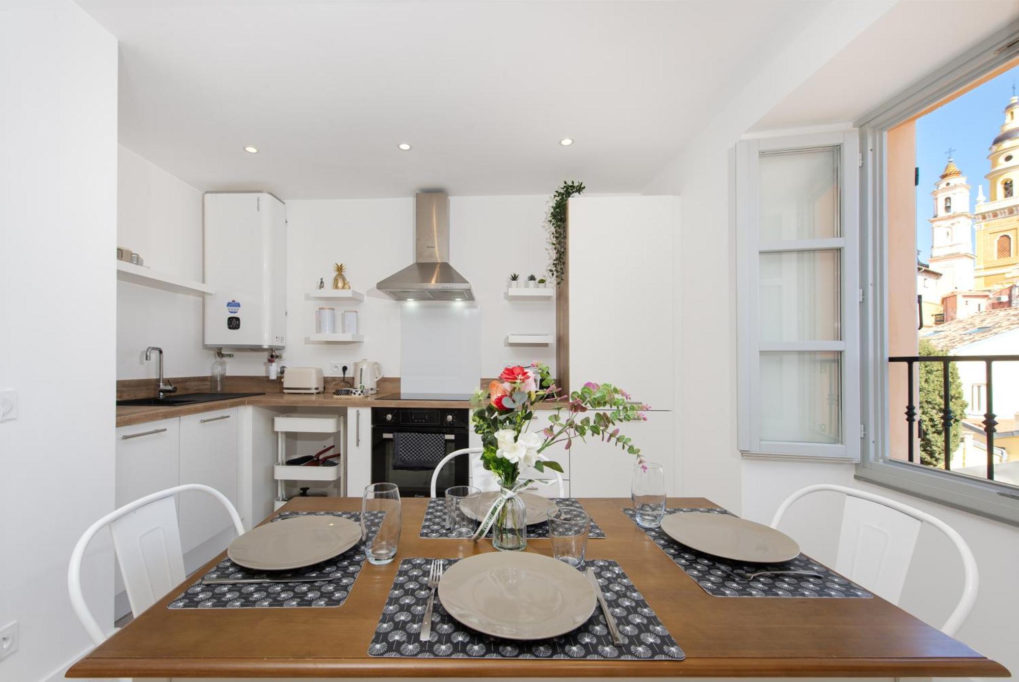 Palm Riviera - Vieille Ville De Menton - Vue Mer ภายนอก รูปภาพ